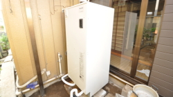設置した電気温水器